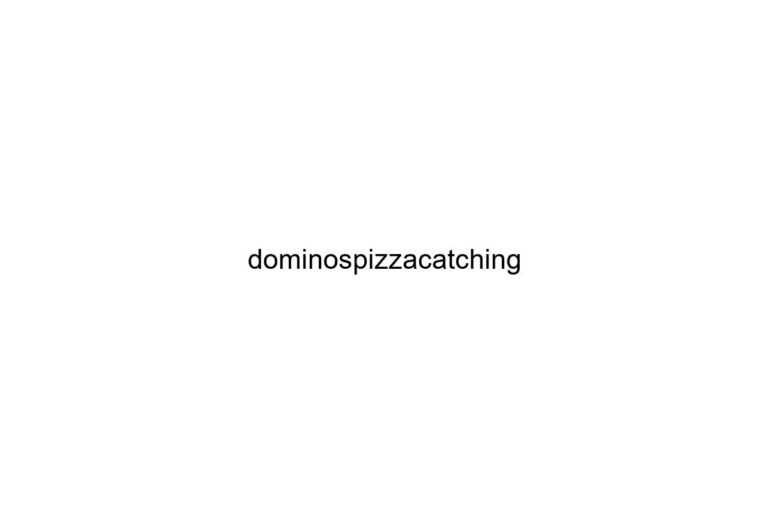 dominospizzacatching