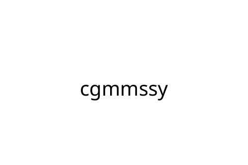 cgmmssy