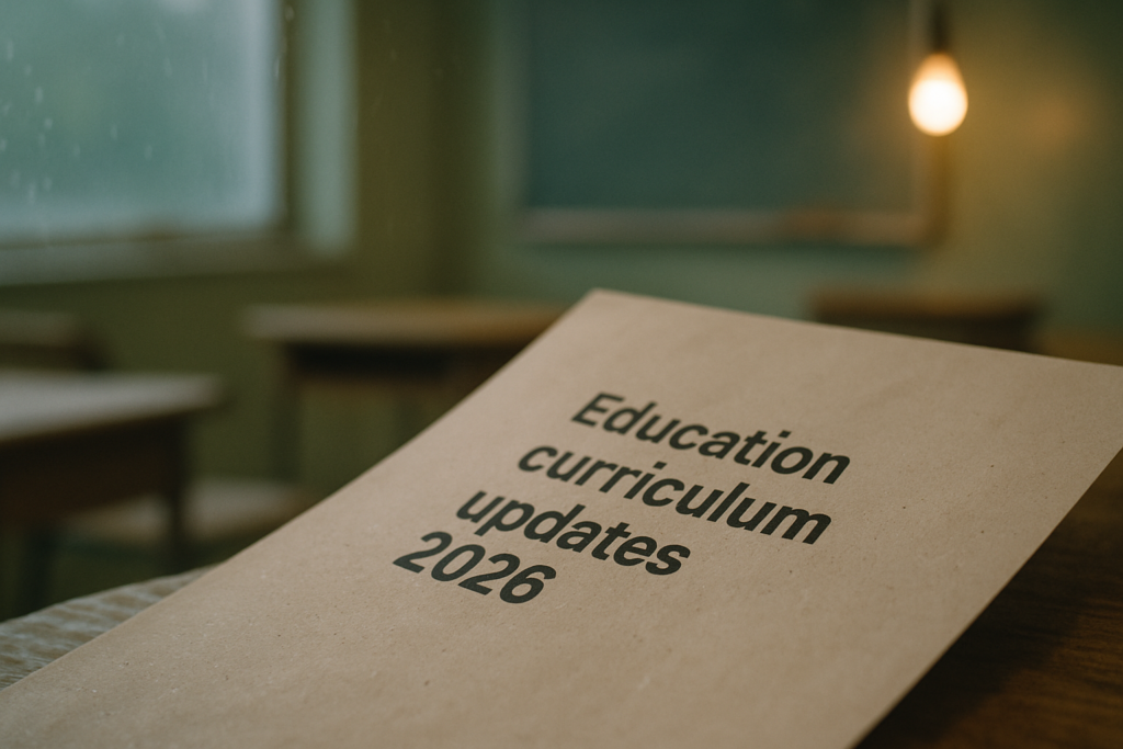 school curriculum changes 2026