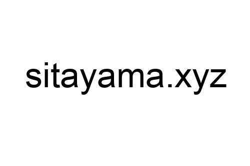 sitayama.xyz
