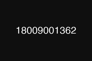 18009001362