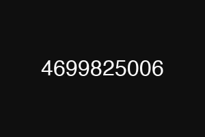 4699825006