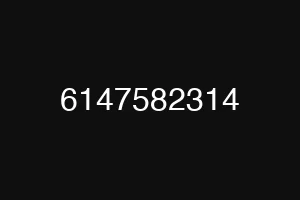 6147582314