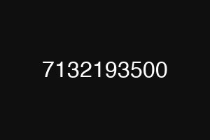 7132193500