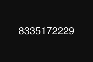 8335172229