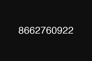 8662760922