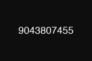 9043807455